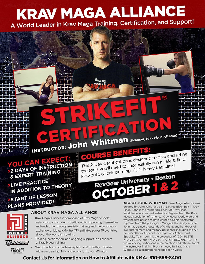RevGear University Boston - StrikeFit Certification