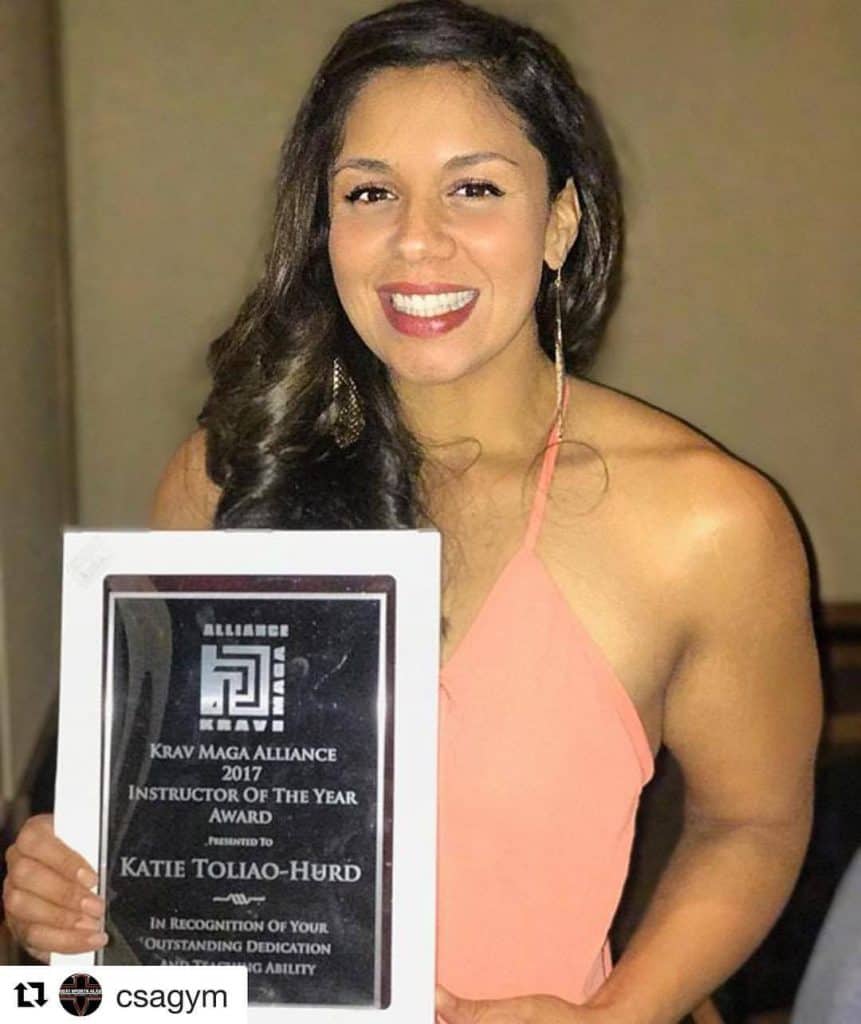 Congratulations to Katie Toliao Hurd, Krav Maga Alliance Instructor of the Year!